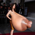 Hayley Atwell exposing her huge tits and nipples in public